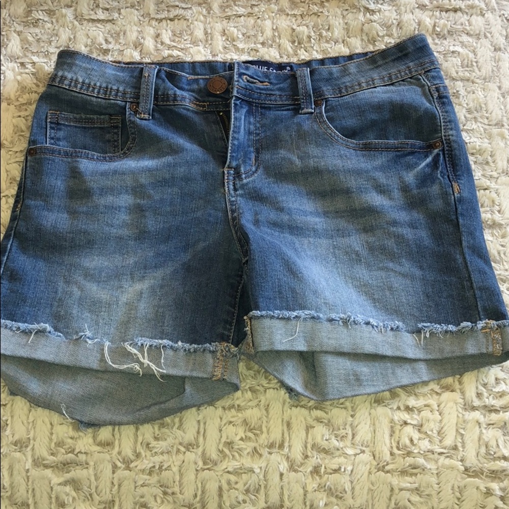 BLUE SAVVY JEAN SHORTS